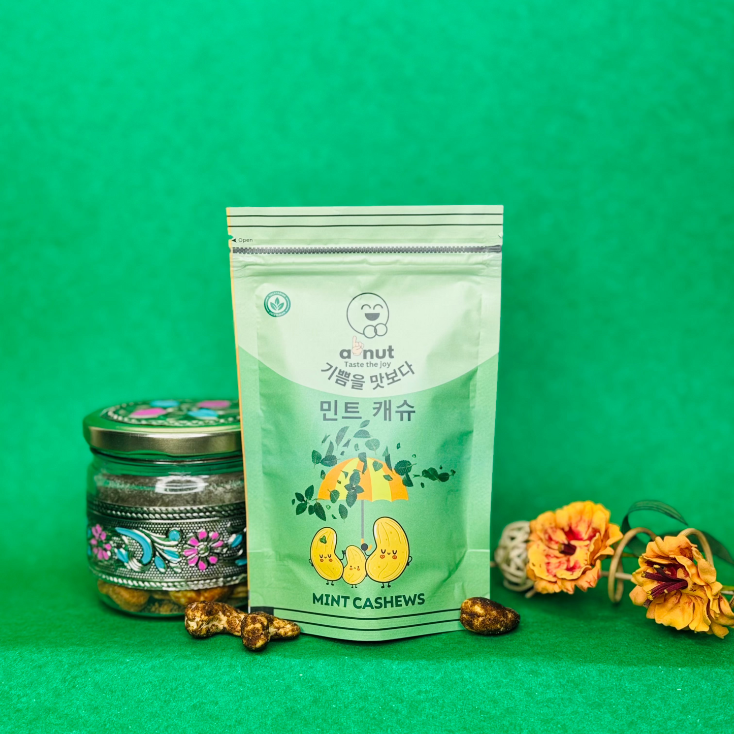 Mint Cashews- 80gm