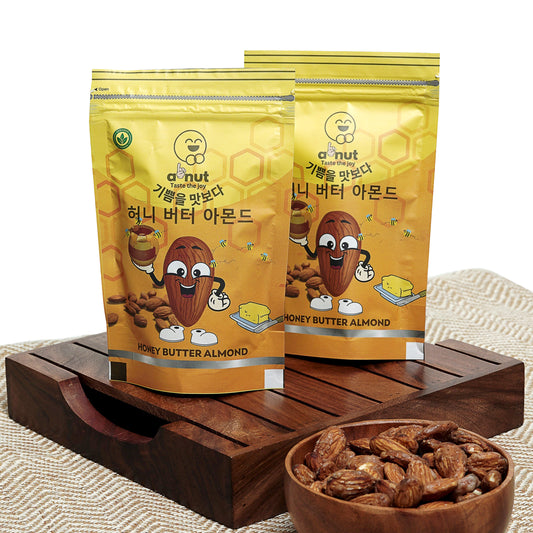 Honey butter almond - 80+80gm combo