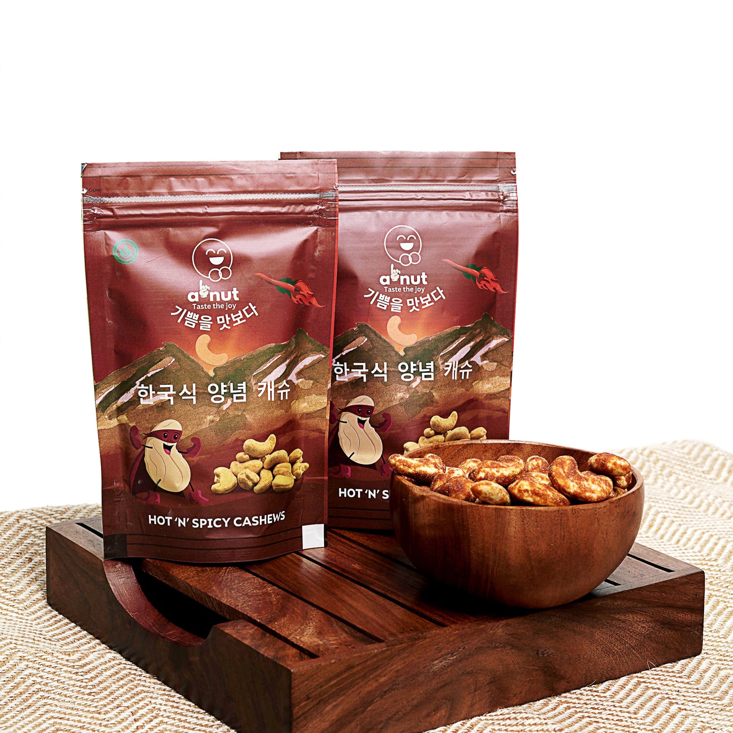 Hot 'n' Spicy cashews - 80+80gm combo